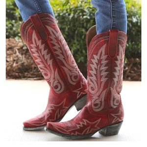 Old Gringo Nevada Red Cowgirl Boots